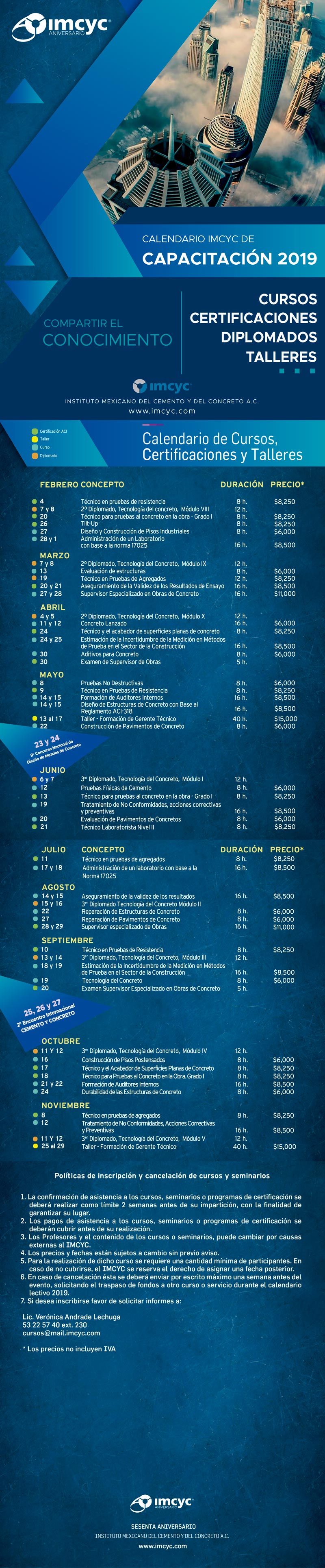 El Instituto Mexicano del Cemento y del Concreto en la FORMACIÓN DE GERENTE TÉCNICO