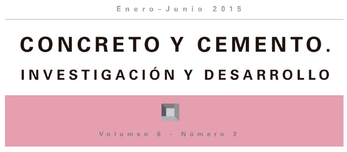 CONCRETO Y CEMENTO | INVESTIFACIÓN Y DESARROLLO | INSTITUO MEXICANO DEL CEMENTO Y DEL CONCRETO