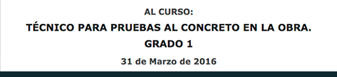 BOLETÍN NOTICIAS SEMANALES | Instituto Mexicano del Cemento y del Concreto A.C.