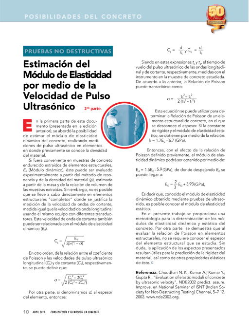 Posibilidades del concreto - Construcción y tencología en concreto